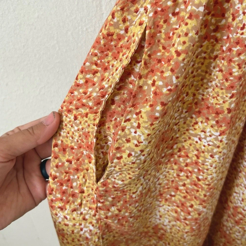 tj maxx yellow button down dress small - Picture 4 of 4